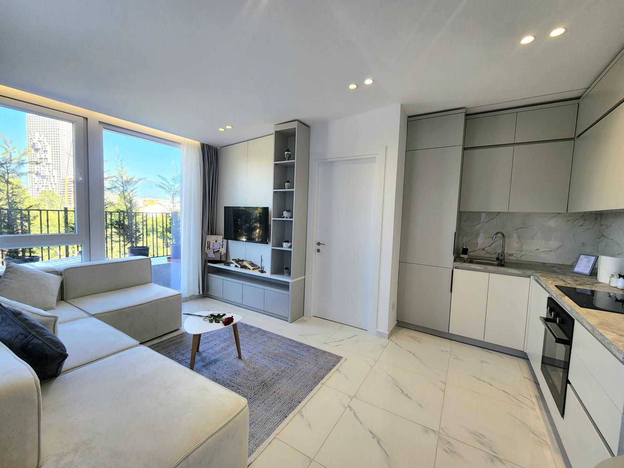 Penthouse With A City View Tirana Exteriér fotografie